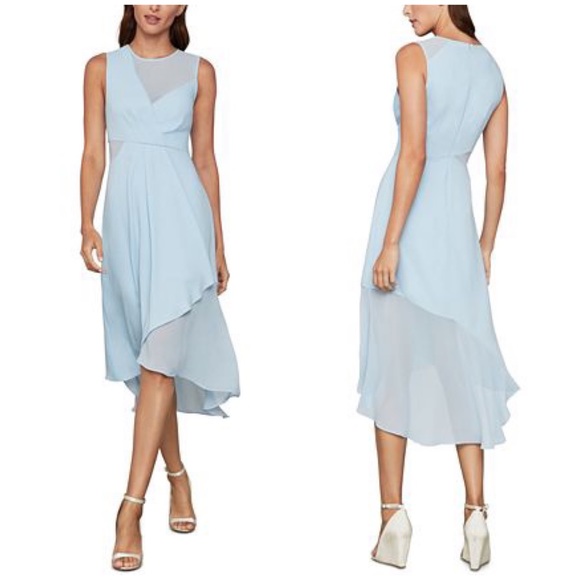 BCBGMaxAzria Dresses & Skirts - BCBGMaxAzria Asymmetrical Illusion Dress Size 0